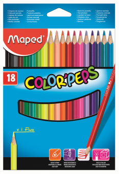 183218   COLOR'PEPS, ,18 . . MAPED